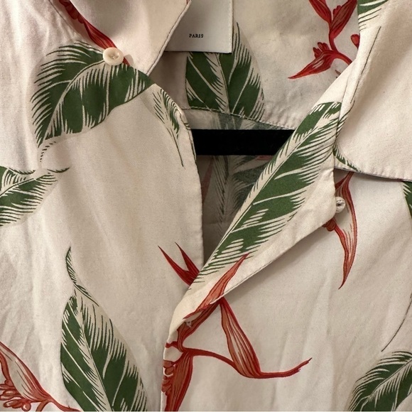 Sandro Camp- Collar printed Woven Shirt - Picture 6 of 8